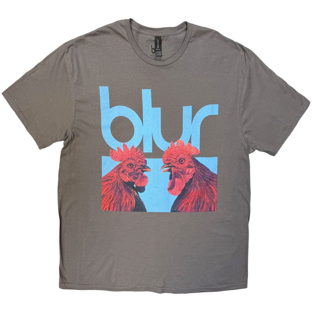 Blur - Hens Teeth Mens Tshirt - Grey